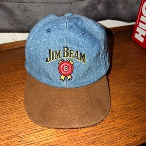 Vintage Jim Beam Denim Ball-cap